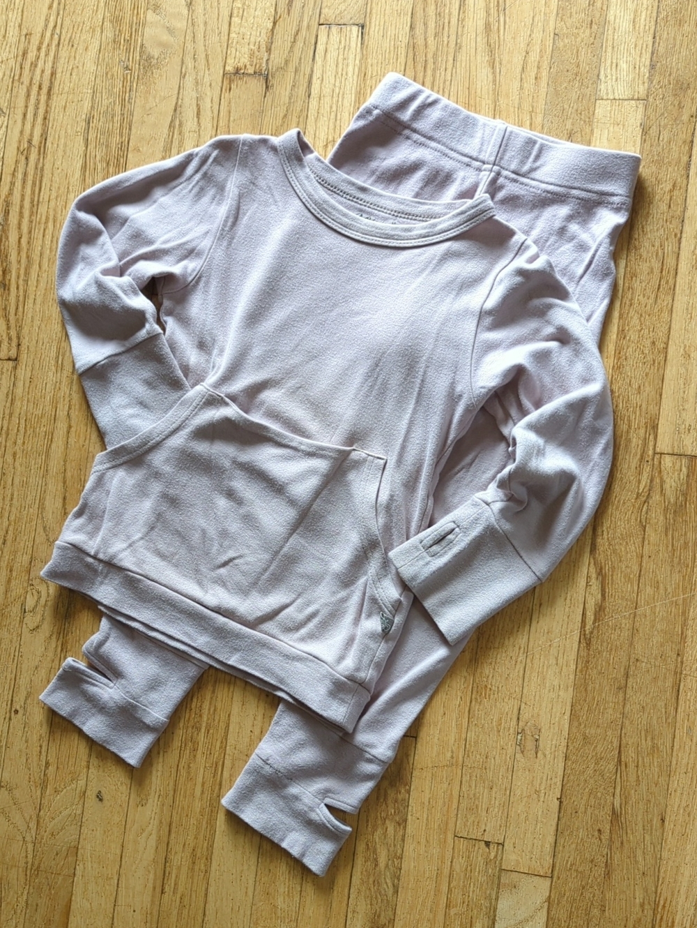 Goumi All Day Jogger Set, Matching Lounge Set, Lavender, 4T